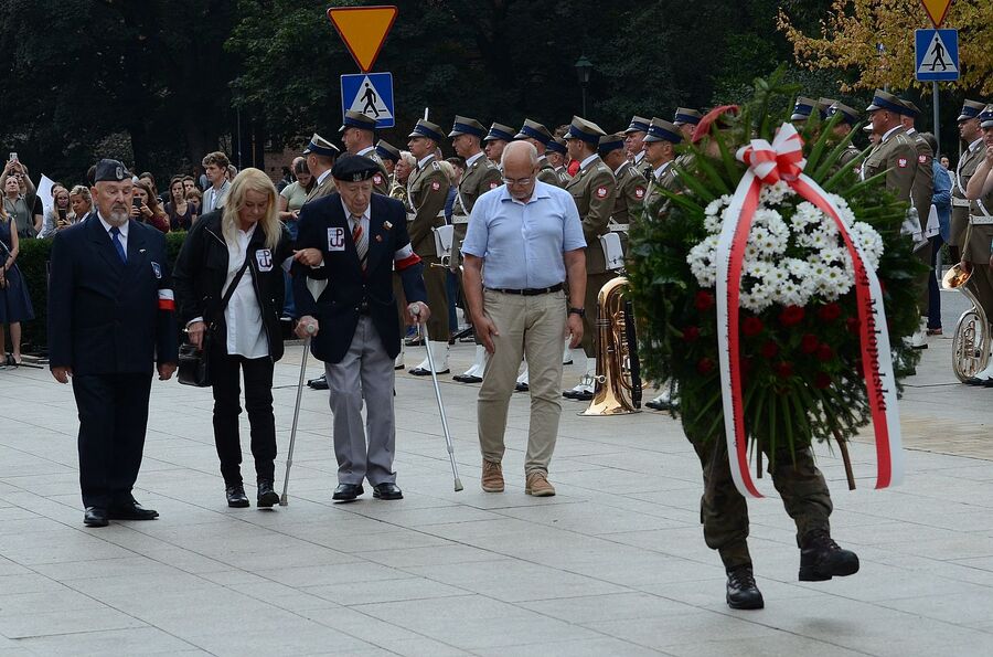 Krakowskie uroczystości w 80. rocznicę wybuchu powstania warszawskiego. Fot. Janusz Ślęzak (IPN)