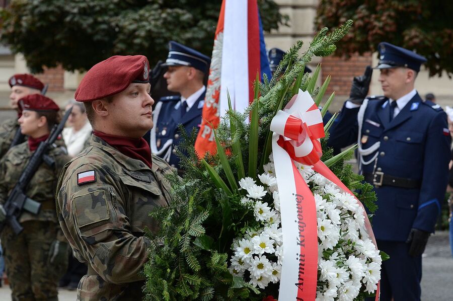 Krakowskie uroczystości w 80. rocznicę wybuchu powstania warszawskiego. Fot. Janusz Ślęzak (IPN)