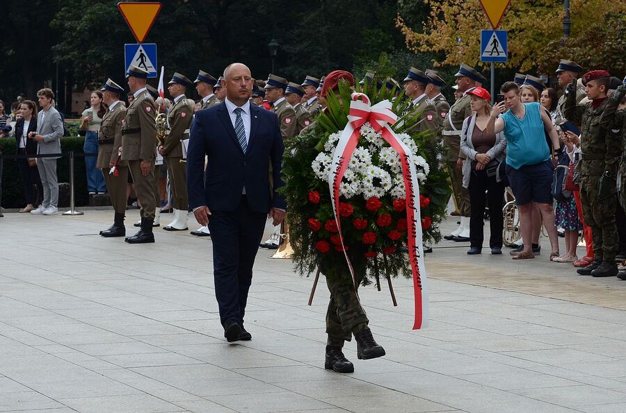 Krakowskie uroczystości w 80. rocznicę wybuchu powstania warszawskiego. Fot. Janusz Ślęzak (IPN)