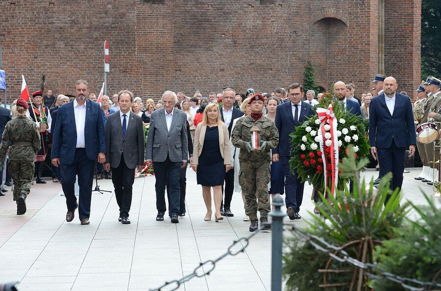 Krakowskie uroczystości w 80. rocznicę wybuchu powstania warszawskiego. Fot. Janusz Ślęzak (IPN)