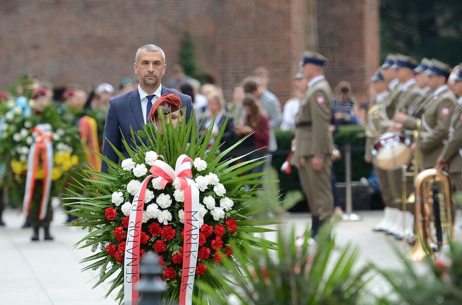 Krakowskie uroczystości w 80. rocznicę wybuchu powstania warszawskiego. Fot. Janusz Ślęzak (IPN)