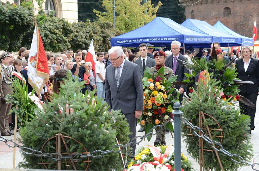 Krakowskie uroczystości w 80. rocznicę wybuchu powstania warszawskiego. Fot. Janusz Ślęzak (IPN)