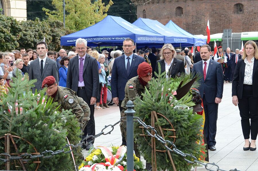 Krakowskie uroczystości w 80. rocznicę wybuchu powstania warszawskiego. Fot. Janusz Ślęzak (IPN)