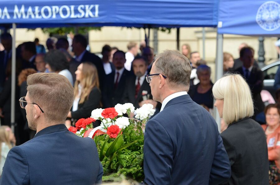 Krakowskie uroczystości w 80. rocznicę wybuchu powstania warszawskiego. Fot. Janusz Ślęzak (IPN)