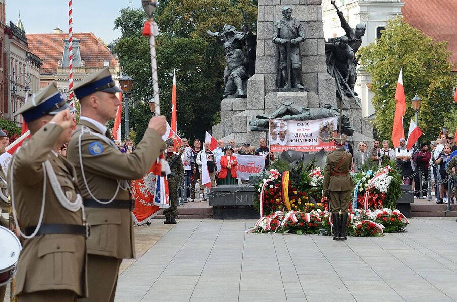 Krakowskie uroczystości w 80. rocznicę wybuchu powstania warszawskiego. Fot. Janusz Ślęzak (IPN)