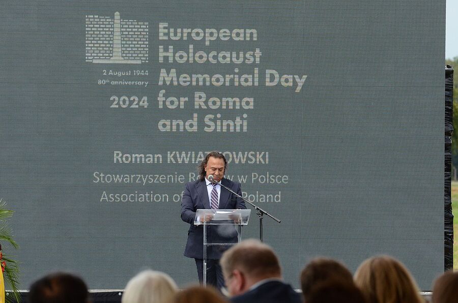 Dzień Pamięci o Zagładzie Romów i Sinti. Fot. Janusz Ślęzak (IPN)