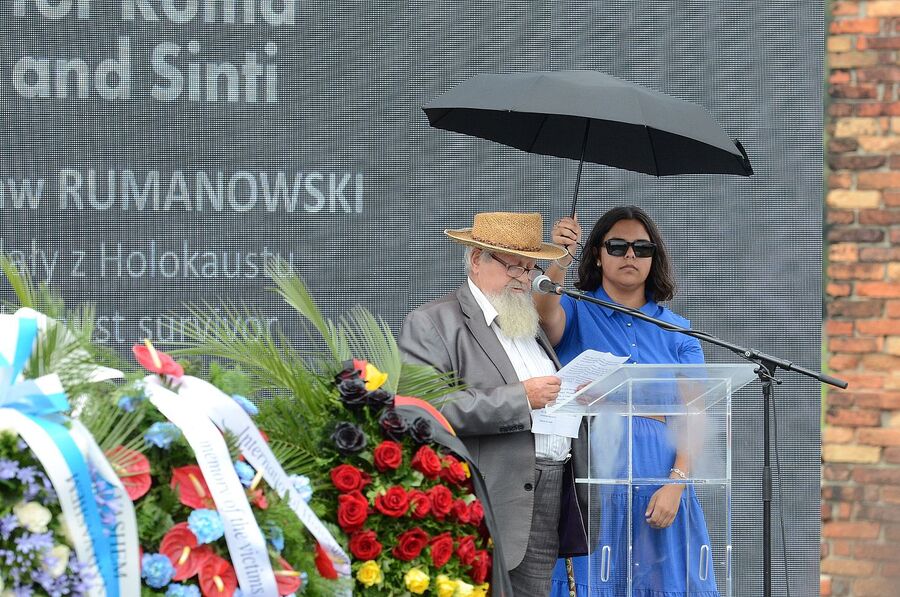 Dzień Pamięci o Zagładzie Romów i Sinti. Fot. Janusz Ślęzak (IPN)