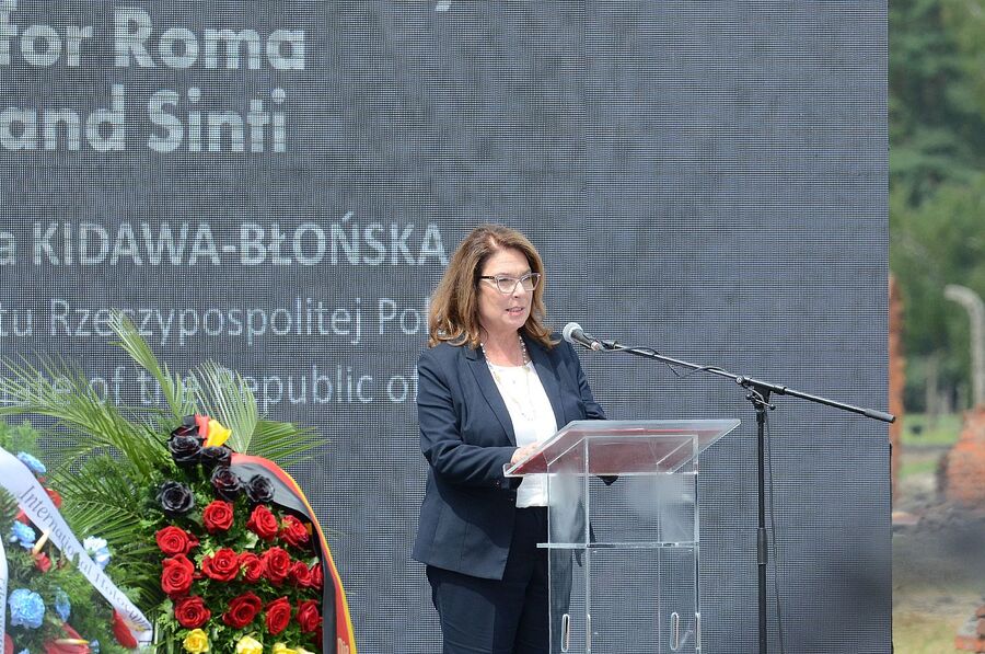 Dzień Pamięci o Zagładzie Romów i Sinti. Fot. Janusz Ślęzak (IPN)