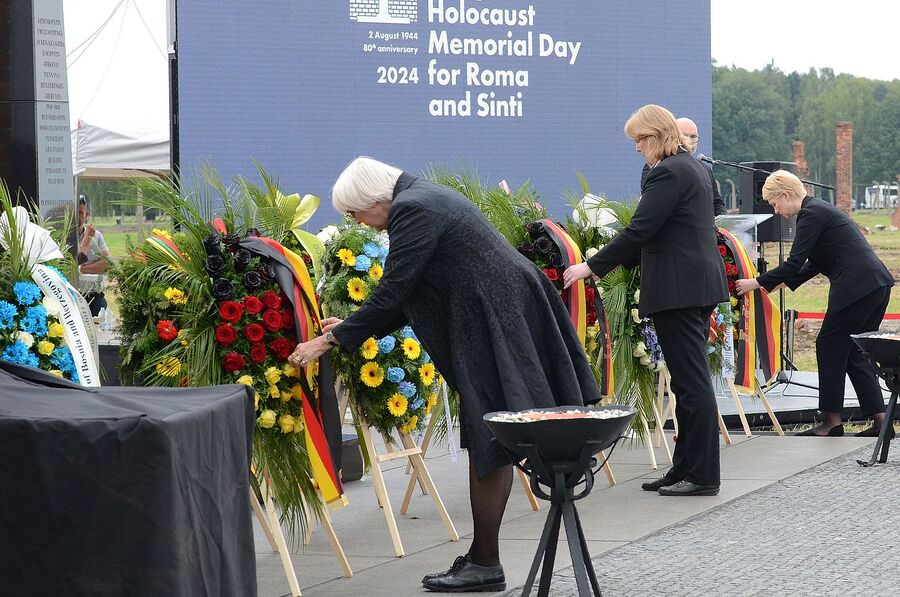 Dzień Pamięci o Zagładzie Romów i Sinti. Fot. Janusz Ślęzak (IPN)