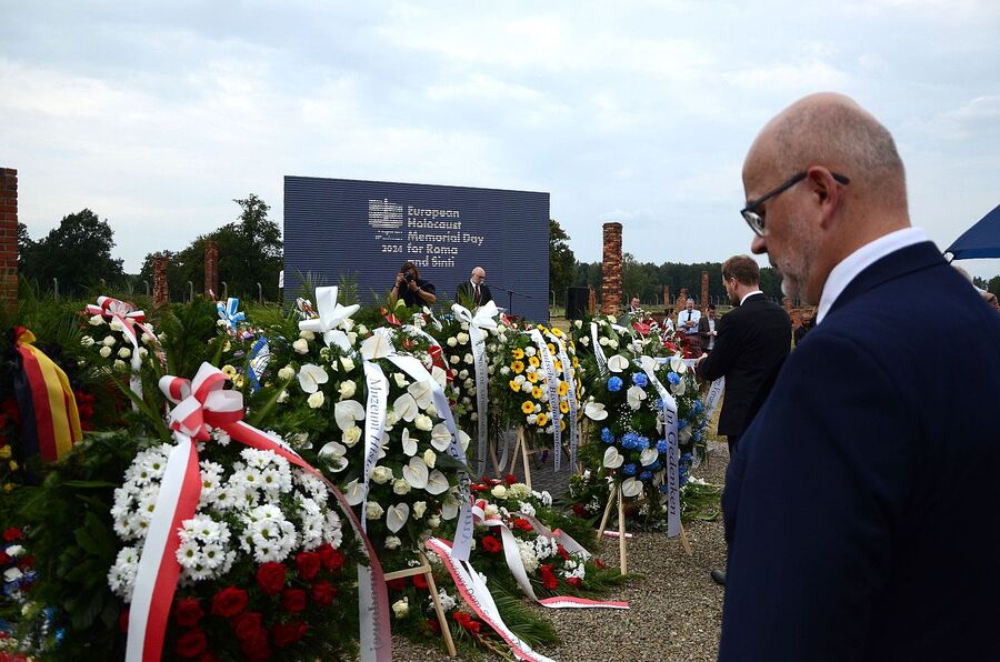 Dzień Pamięci o Zagładzie Romów i Sinti. Fot. Janusz Ślęzak (IPN)
