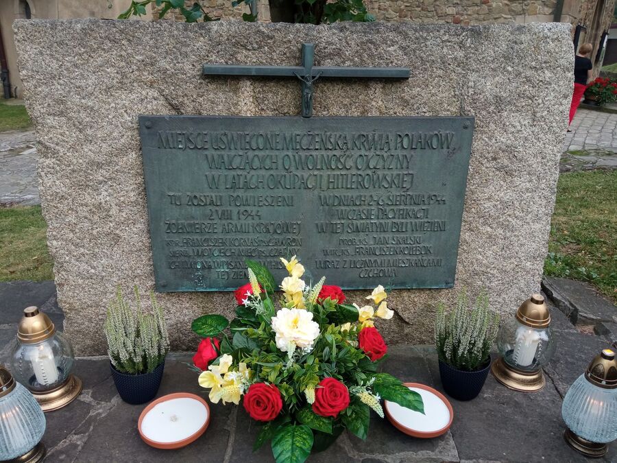 Uroczystości w 80. rocznicę pacyfikacji Czchowa