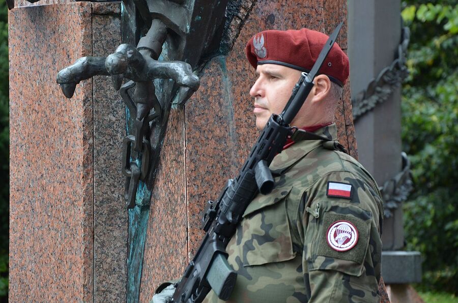 110. rocznica wymarszu Pierwszej Kompanii Kadrowej. Fot. Janusz Ślęzak (IPN)