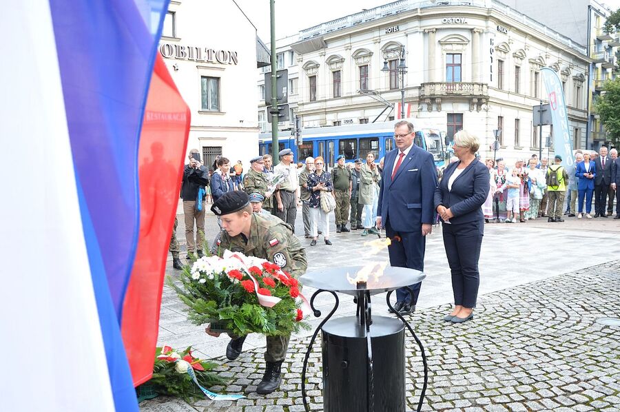 110. rocznica wymarszu Pierwszej Kompanii Kadrowej. Fot. Janusz Ślęzak (IPN)