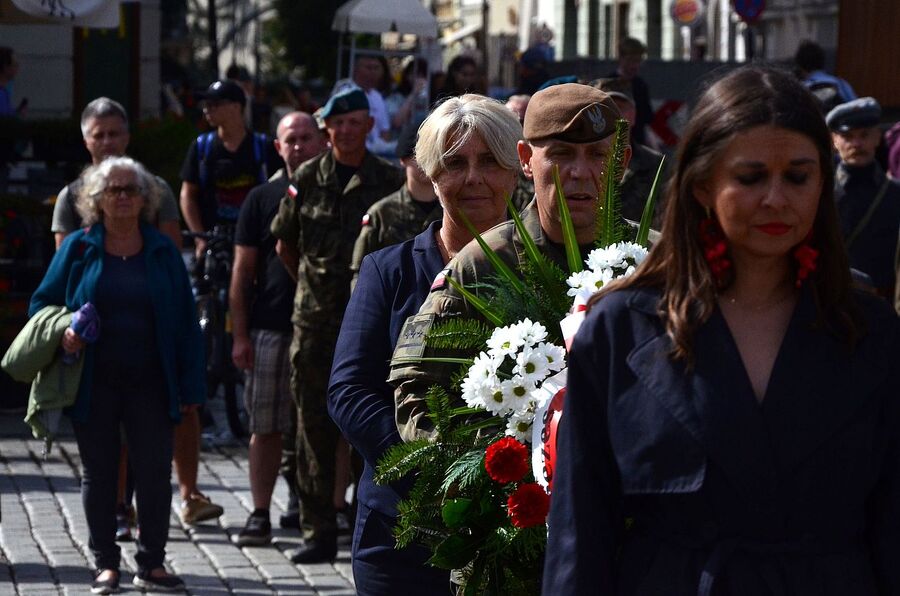 110. rocznica wymarszu Pierwszej Kompanii Kadrowej. Fot. Janusz Ślęzak (IPN)