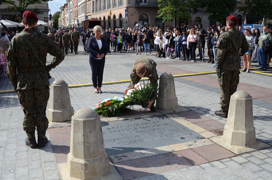 110. rocznica wymarszu Pierwszej Kompanii Kadrowej. Fot. Janusz Ślęzak (IPN)
