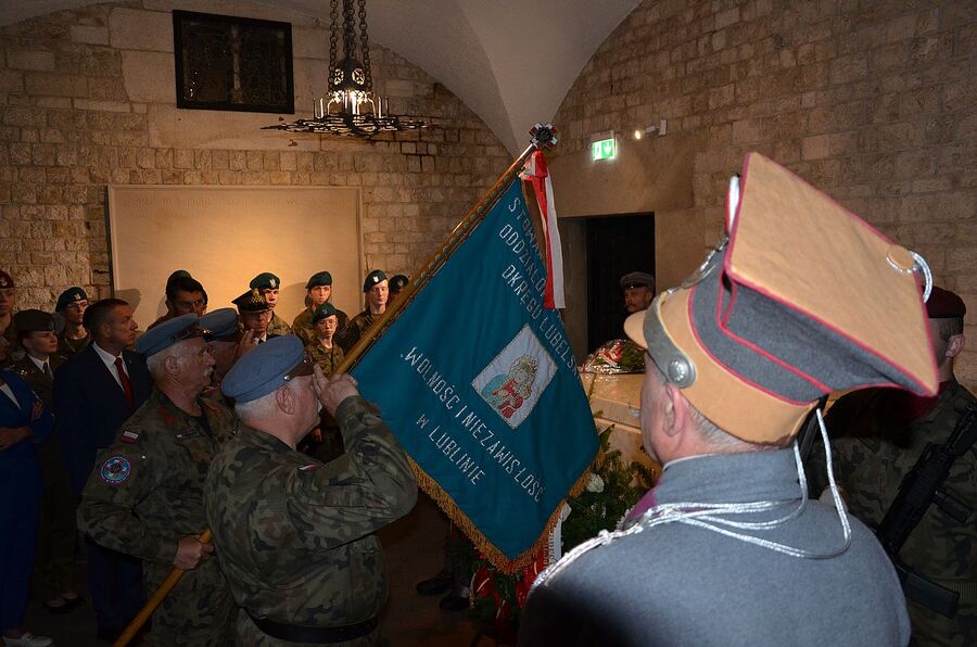 110. rocznica wymarszu Pierwszej Kompanii Kadrowej. Fot. Janusz Ślęzak (IPN)