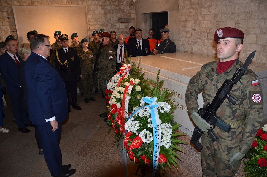 110. rocznica wymarszu Pierwszej Kompanii Kadrowej. Fot. Janusz Ślęzak (IPN)