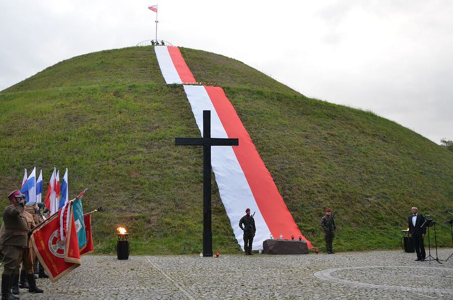 110. rocznica wymarszu Pierwszej Kompanii Kadrowej. Fot. Janusz Ślęzak (IPN)
