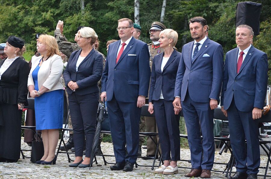 110. rocznica wymarszu Pierwszej Kompanii Kadrowej. Fot. Janusz Ślęzak (IPN)