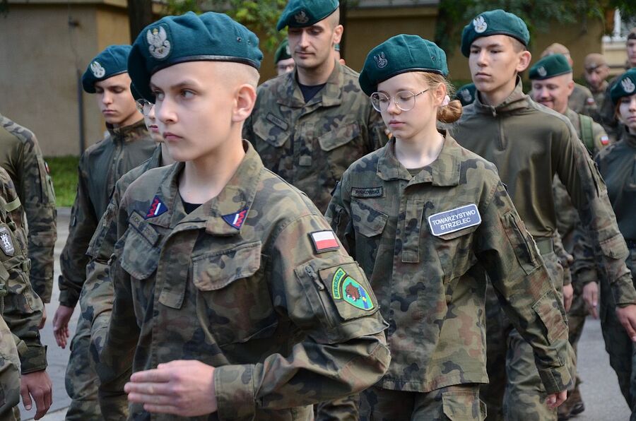 110. rocznica wymarszu Pierwszej Kompanii Kadrowej. Fot. Janusz Ślęzak (IPN)