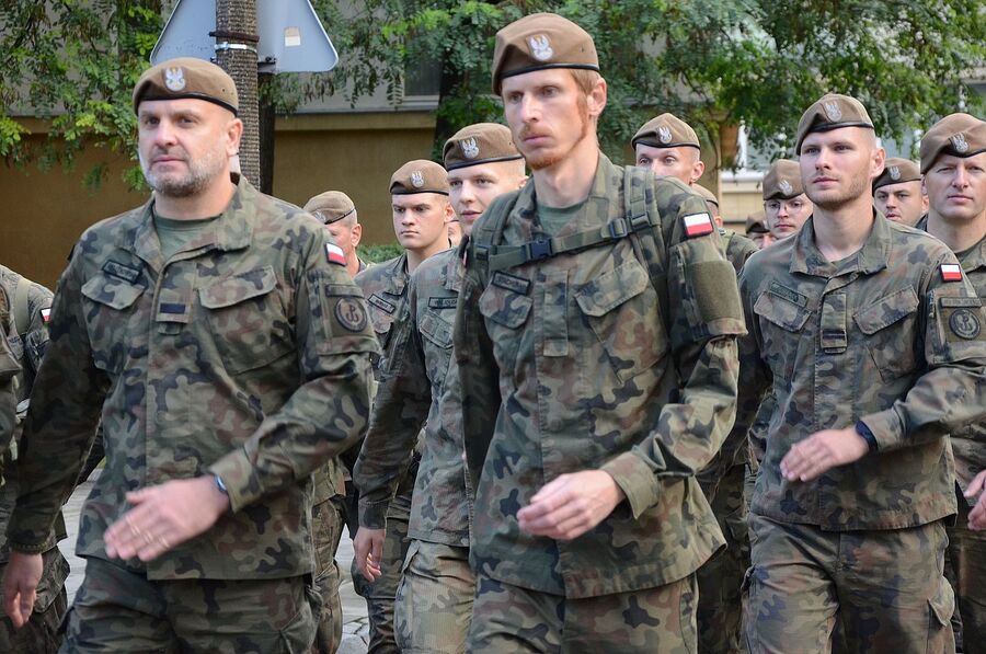 110. rocznica wymarszu Pierwszej Kompanii Kadrowej. Fot. Janusz Ślęzak (IPN)