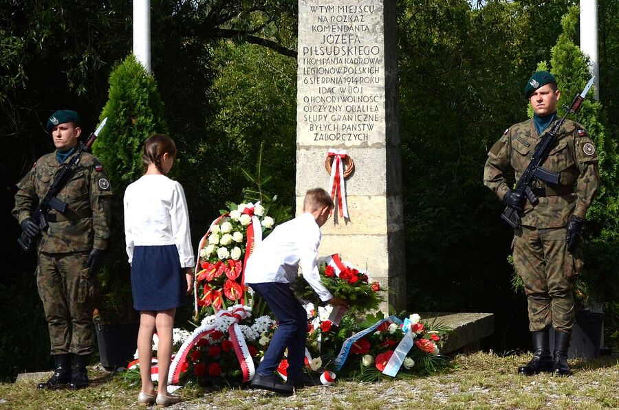 110. rocznica wymarszu Pierwszej Kompanii Kadrowej. Fot. Janusz Ślęzak (IPN)