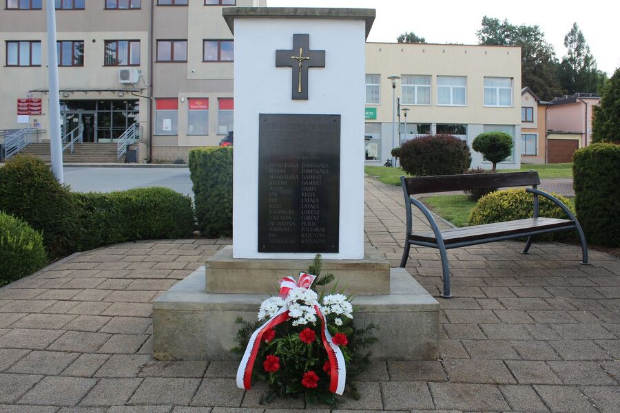 80. rocznica niemieckiej zbrodni w Trzyciążu. Fot. IPN