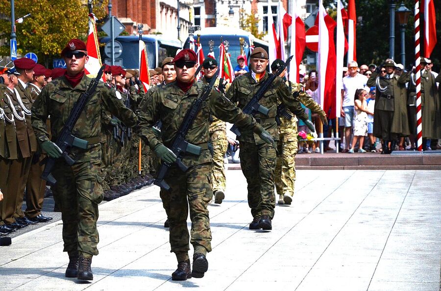 Święto Wojska Polskiego w Krakowie. Fot. Janusz Ślęzak (IPN)
