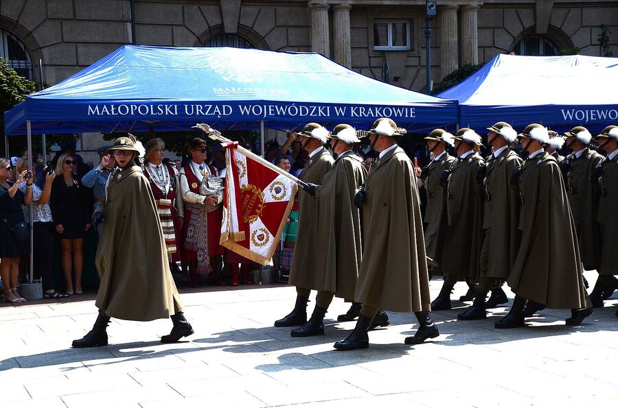 Święto Wojska Polskiego w Krakowie. Fot. Janusz Ślęzak (IPN)