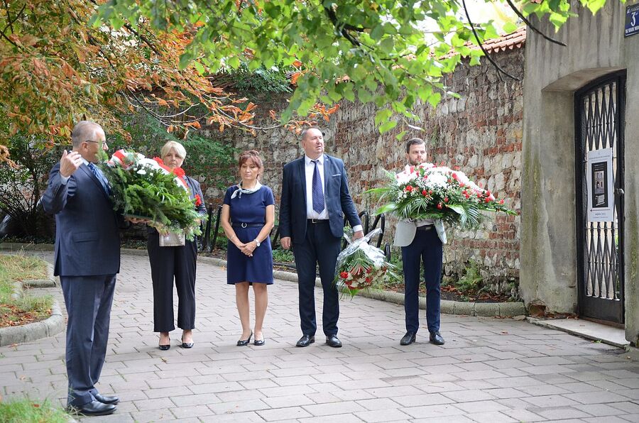 78. rocznicę rozbicia więzienia św. Michała w Krakowie. Fot. Janusz Ślęzak (IPN)