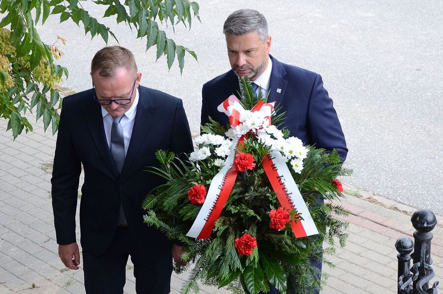 80. rocznica niemieckiej zbrodni w Janowicach. Fot. Janusz Ślęzak (IPN)