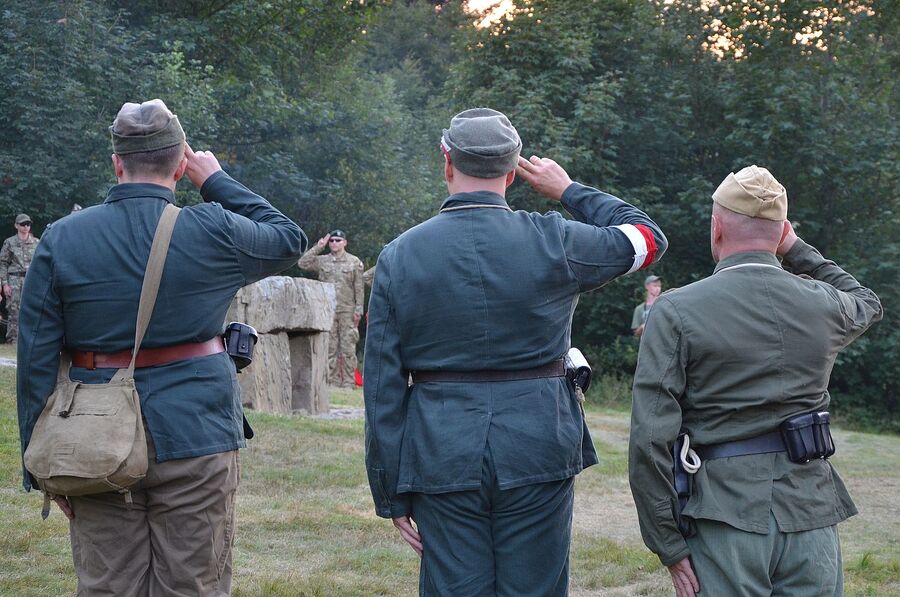 XIII nocny marsz śladami gen. Nila. Fot. IPN