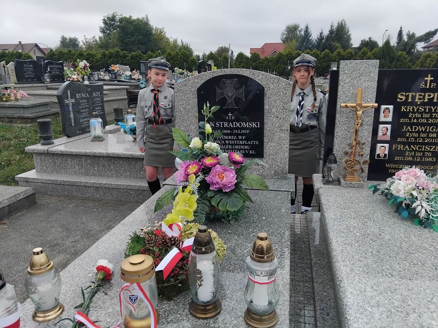 Grób Jana Stradomskiego. Fot. Marcin Krzek-Lubowiecki