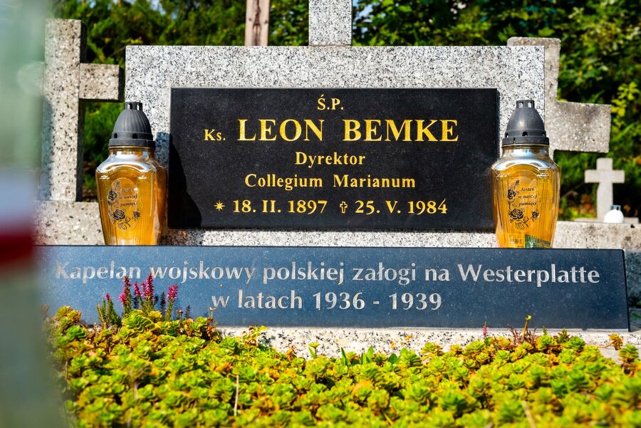 Ks. Leon Bemke. Fot. Agnieszka Masłowska (IPN)