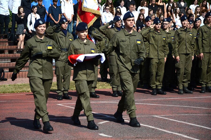 W Trzebini odsłonięto mural z sylwetką ppłk. Zbigniewa Rylskiego. Fot. Janusz Ślęzak (IPN)