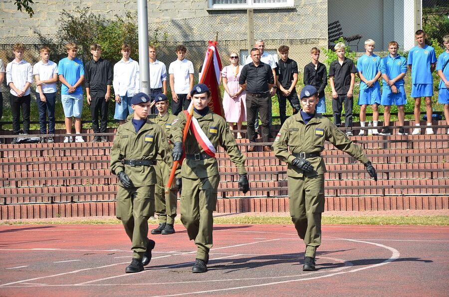 W Trzebini odsłonięto mural z sylwetką ppłk. Zbigniewa Rylskiego. Fot. Janusz Ślęzak (IPN)