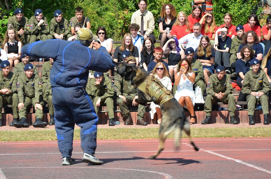 W Trzebini odsłonięto mural z sylwetką ppłk. Zbigniewa Rylskiego. Fot. Janusz Ślęzak (IPN)