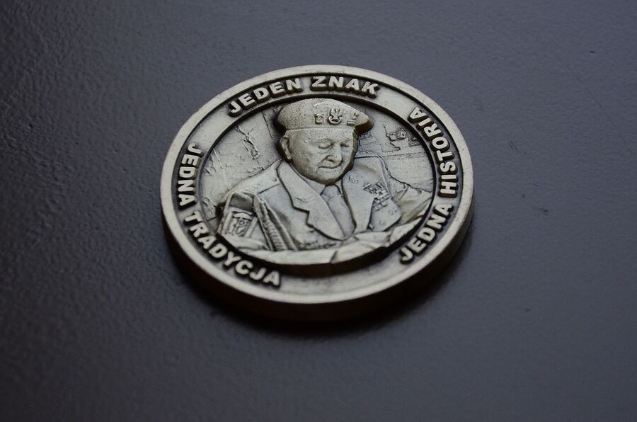 W Trzebini odsłonięto mural z sylwetką ppłk. Zbigniewa Rylskiego. Fot. Janusz Ślęzak (IPN)