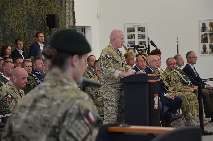 Święto Jednostki Wojskowej NIL w Krakowie. Fot. Janusz Ślęzak (IPN)