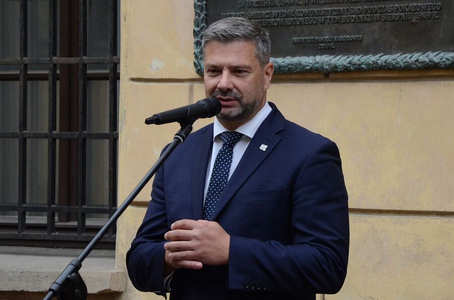 Uroczystość w 77. rocznicę wyroków w procesie krakowskim. Fot. Janusz Ślęzak (IPN)