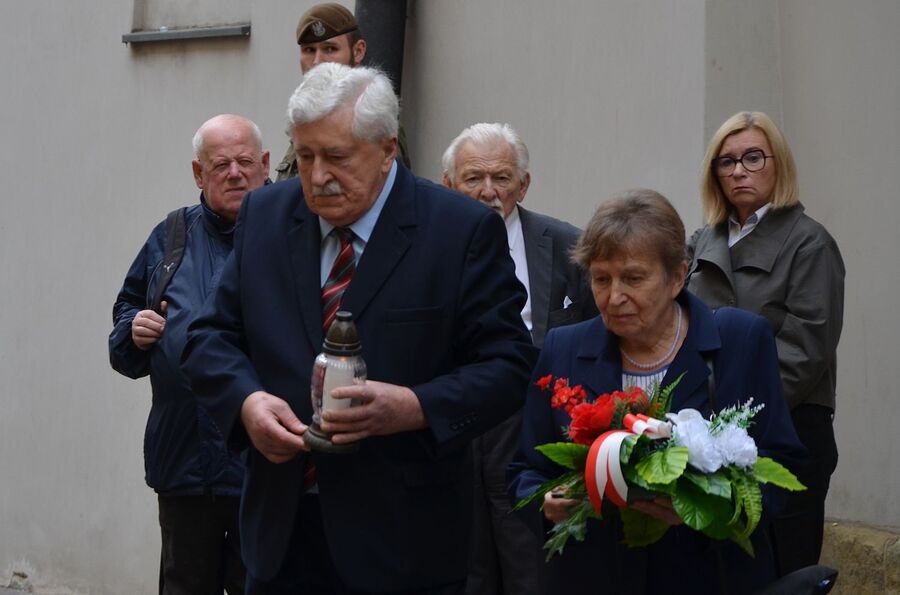 Dr Wojciech Mierzwa, syn Stanisława Mierzwy. Fot. Janusz Ślęzak (IPN)