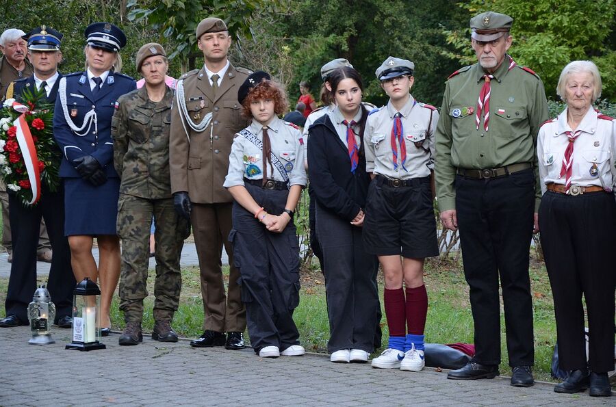 85. rocznica sowieckiej agresji na Polskę. Uroczystości w Chrzanowie. Fot. Janusz Ślęzak (IPN)