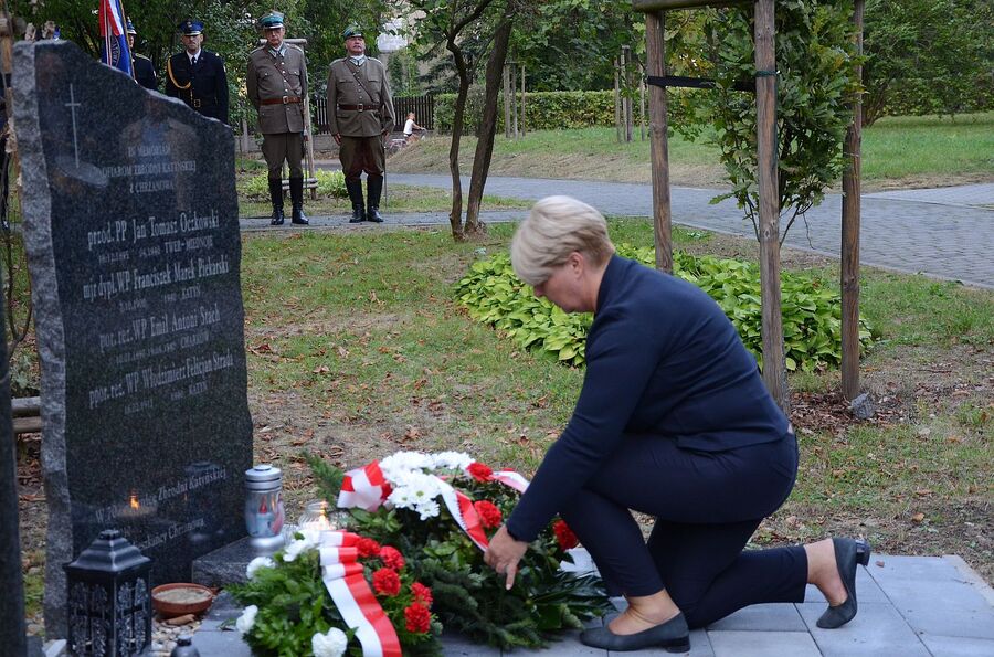 85. rocznica sowieckiej agresji na Polskę. Uroczystości w Chrzanowie. Fot. Janusz Ślęzak (IPN)