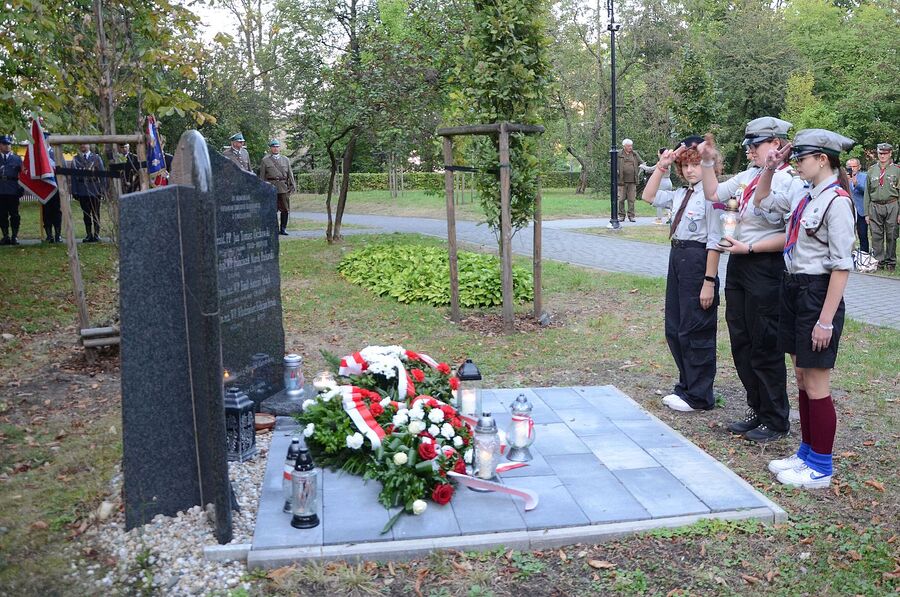 85. rocznica sowieckiej agresji na Polskę. Uroczystości w Chrzanowie. Fot. Janusz Ślęzak (IPN)