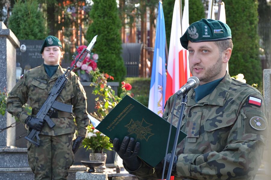80. rocznica niemieckiej pacyfikacji Wiśniowej i okolicznych miejscowości. Fot. Janusz Ślęzak (IPN)