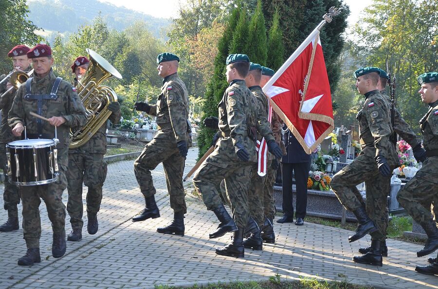 80. rocznica niemieckiej pacyfikacji Wiśniowej i okolicznych miejscowości. Fot. Janusz Ślęzak (IPN)