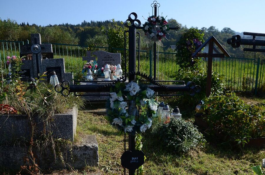 80. rocznica niemieckiej pacyfikacji Wiśniowej i okolicznych miejscowości. Fot. Janusz Ślęzak (IPN)