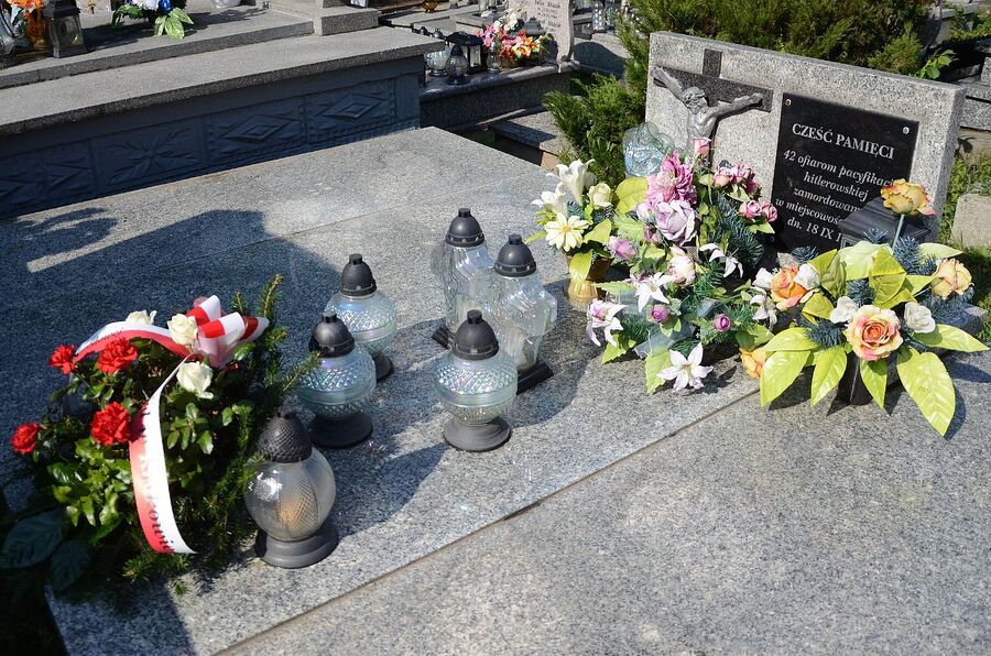 80. rocznica niemieckiej pacyfikacji Wiśniowej i okolicznych miejscowości. Fot. Janusz Ślęzak (IPN)