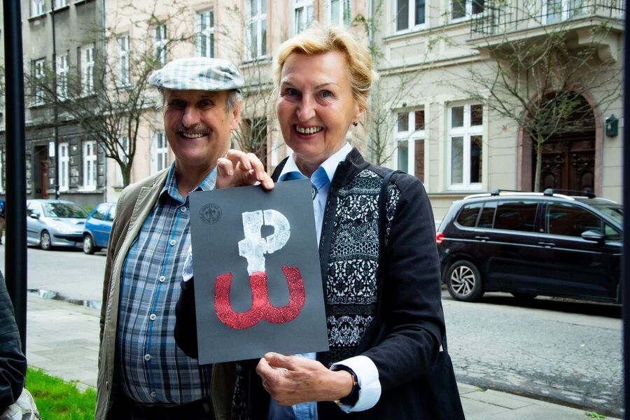 Zwiedzanie nowej siedziby Oddziału IPN w Krakowie. Fot. Agnieszka Masłowska (IPN)