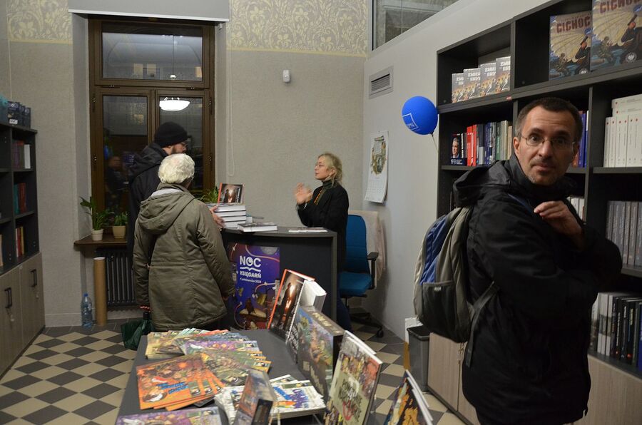 Noc Księgarń w Oddziale IPN w Krakowie. Fot. Janusz Ślęzak (IPN)